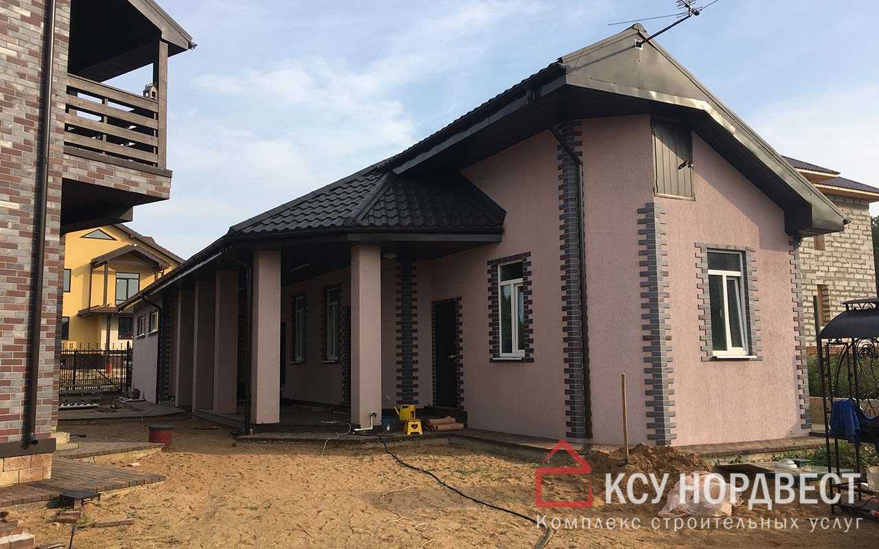 Какую штукатурку короед выбрать для отделки фасада? - строим сами
