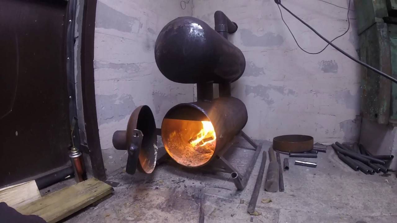 Печь для гаража своими руками: обзор лучших вариантов самоделок